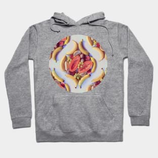 Fruit Salad - a tropical pattern Hoodie